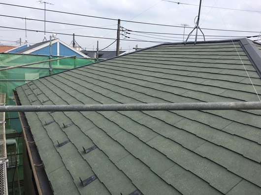 屋根施工前
