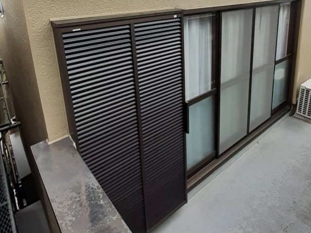 戸袋 完了