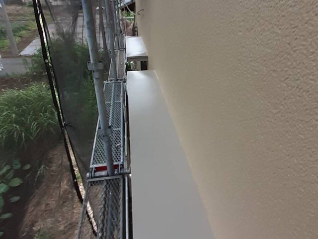 庇屋根 完了