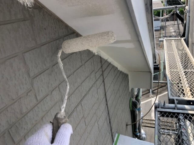 軒裏天井 塗装