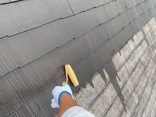 屋根 下塗り