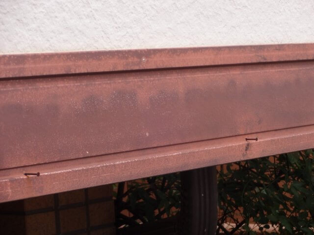 幕板 色あせ