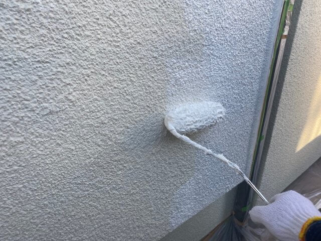 外壁下塗り