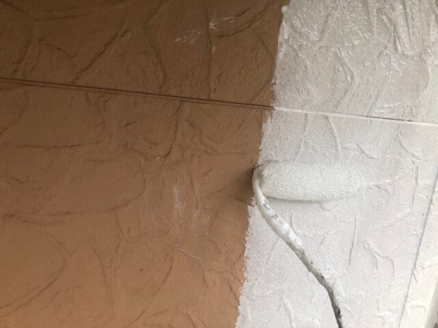 外壁下塗り