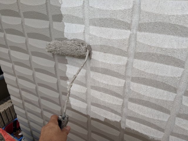 外壁 上塗り