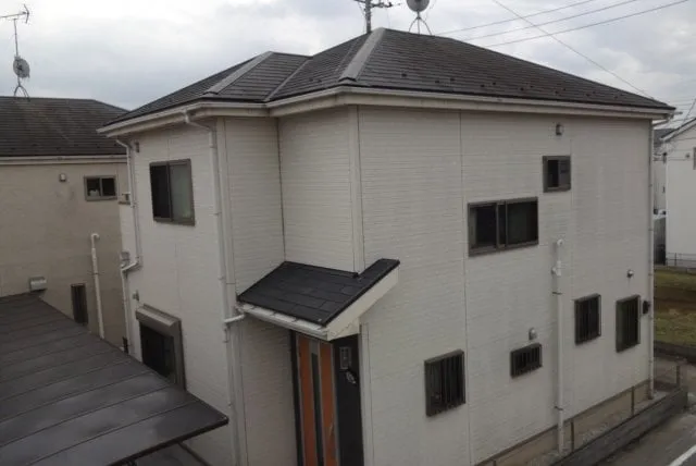 川越市　屋根外壁塗装工事　施工前