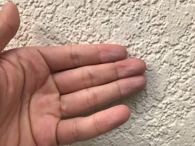 外壁チョーキング現象