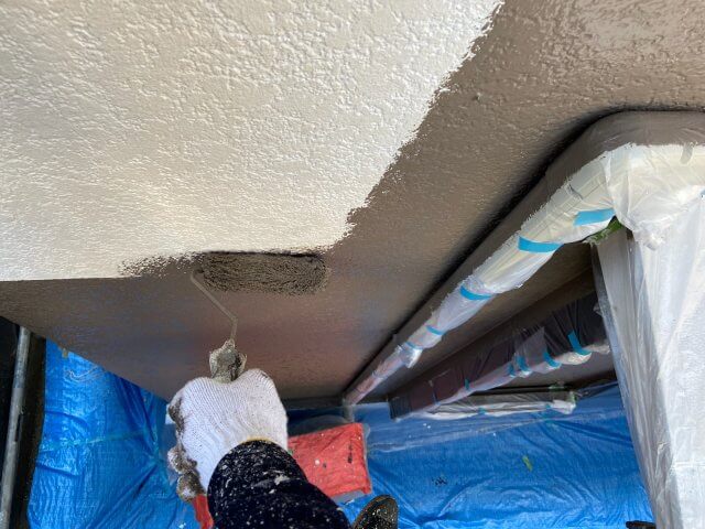 外壁上塗り