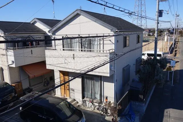 屋根外壁塗装工事　施工前