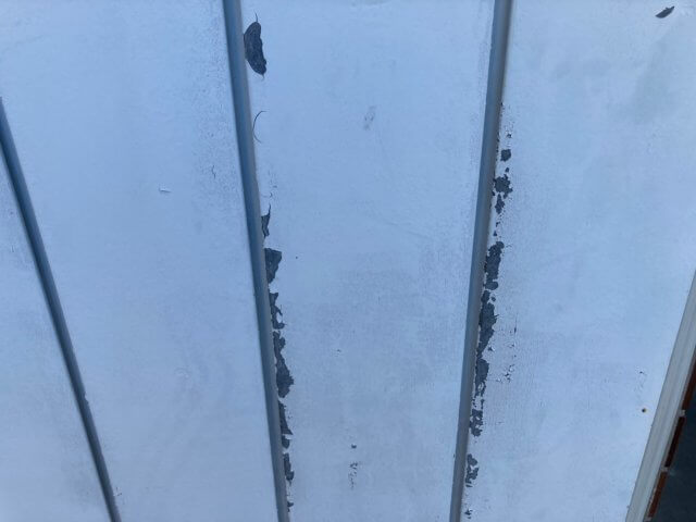 鉄板サイディング サビ