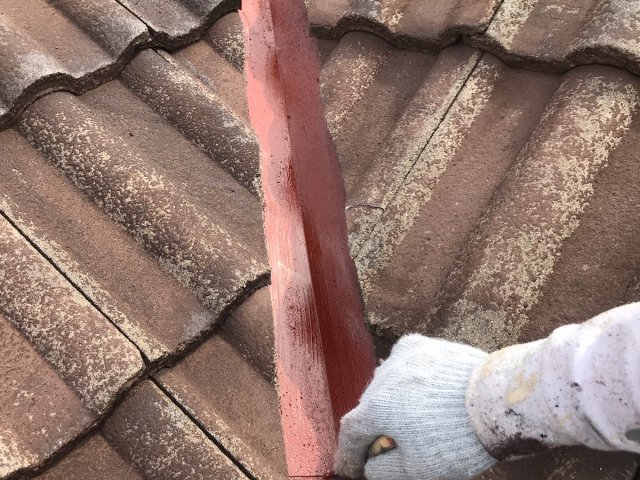 谷板金 サビ止め