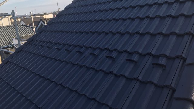 屋根 完了