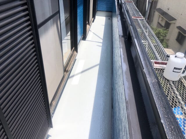 ベランダ 完了