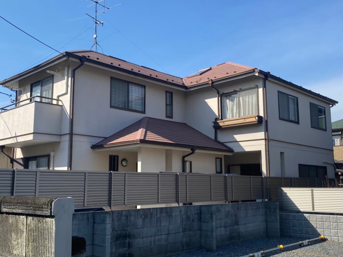 さいたま市中央区 屋根外壁塗装 施工前