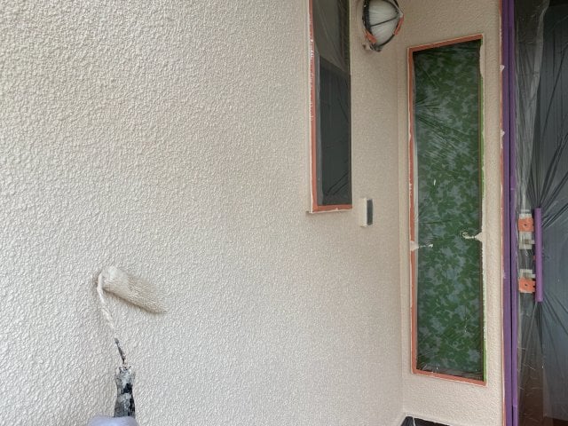 さいたま市 外壁塗装 上塗り ミヤケン