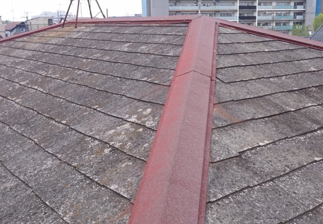 ふじみ野市 屋根塗装 施工前 ミヤケン