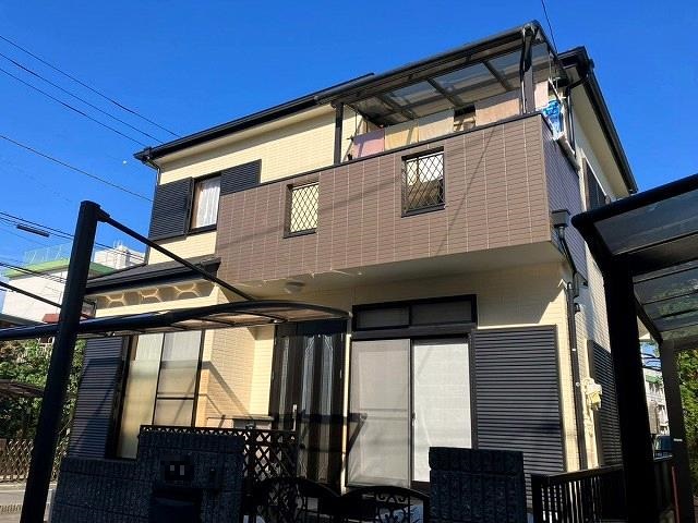 さいたま市北区 外壁塗装工事 施工後 お客様の声 ミヤケン