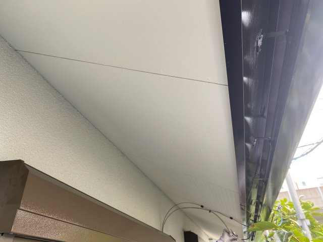 さいたま市中央区 外壁塗装工事 軒裏天井 ミヤケン