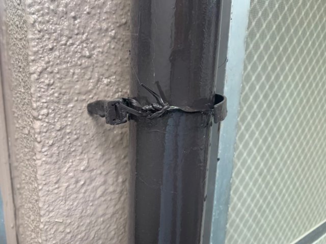 川越市 外壁塗装工事 雨樋 1年点検 ミヤケン
