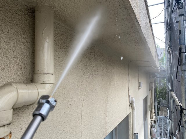 さいたま市中央区 外壁塗装工事 高圧洗浄 ミヤケン