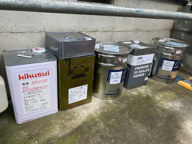 さいたま市北区 外壁塗装工事 材料一式 お客様の声 ミヤケン