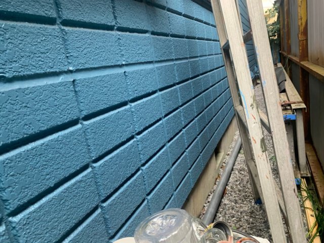 川越市 屋根外壁塗装工事 ALC外壁 1年点検 ミヤケン