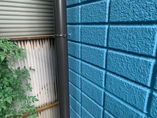 川越市 屋根外壁塗装工事 雨樋 1年点検 ミヤケン