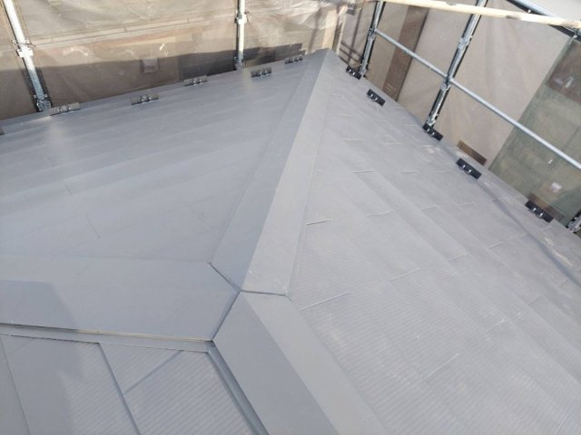 さいたま市 屋根外壁塗装工事 屋根完了 お客様の声 ミヤケン