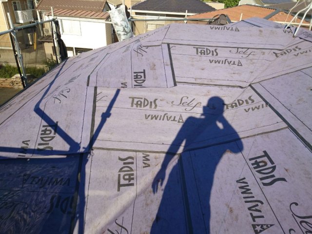 さいたま市 屋根外壁塗装工事 屋根防水シート お客様の声 ミヤケン