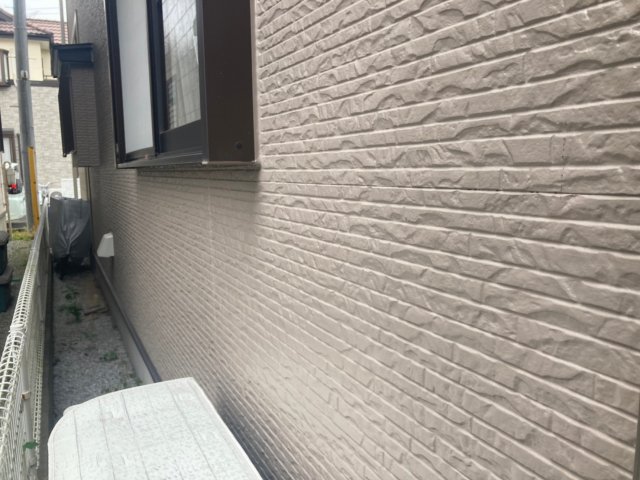 川越市 屋根外壁塗装工事 サイディング外壁 1年点検 ミヤケン