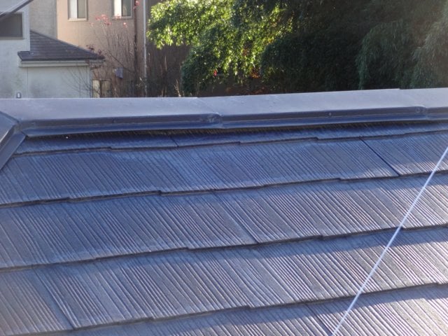 さいたま市見沼区 屋根塗装 棟板金の浮き ミヤケン