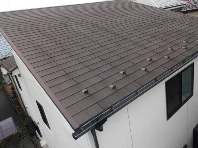 さいたま市 屋根外壁塗装工事 屋根施工前写真 お客様の声 ミヤケン