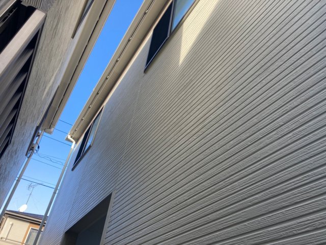 さいたま市 屋根外壁塗装工事 サイディング外壁 1年点検 ミヤケン