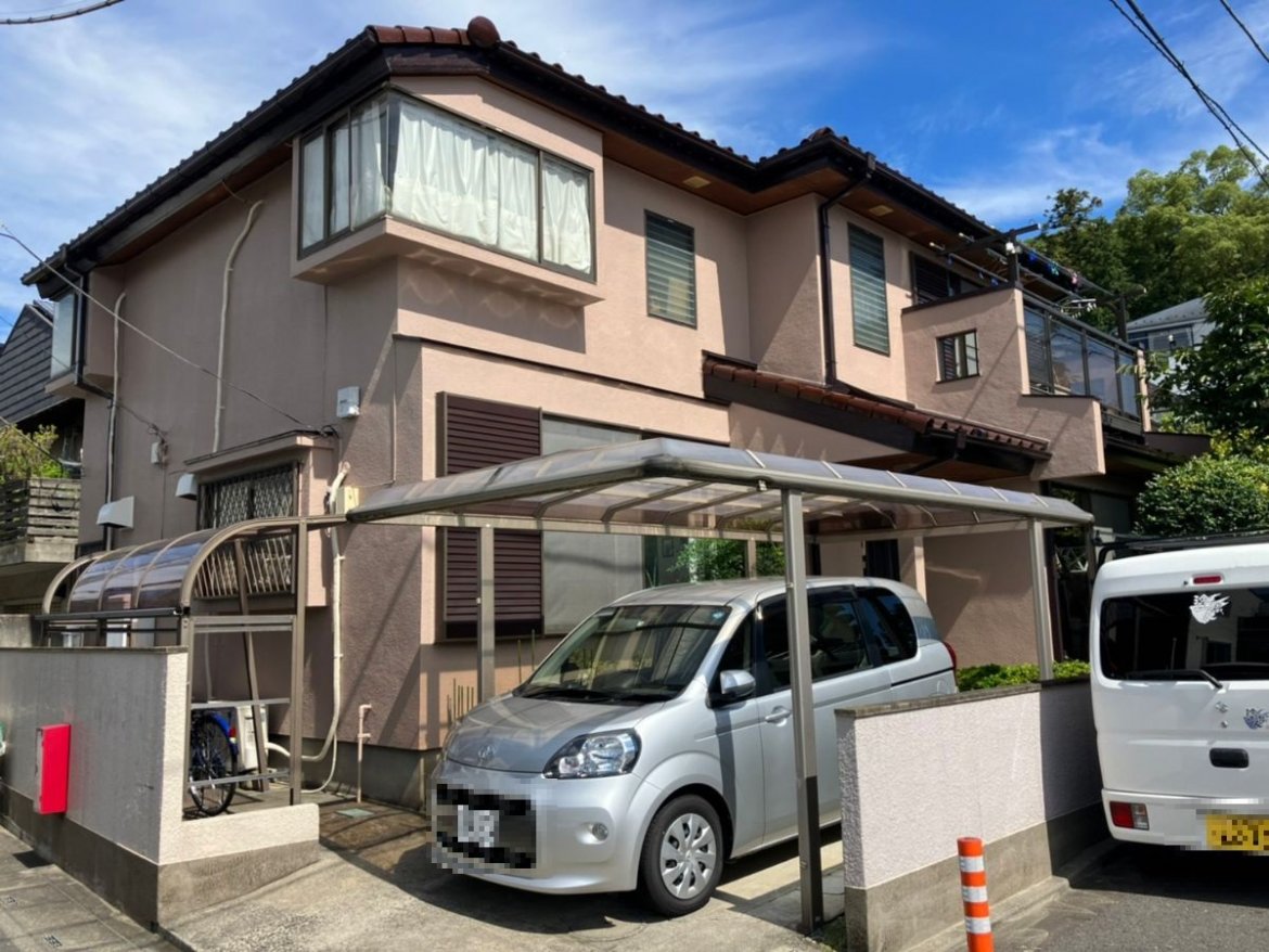 さいたま市 外壁塗装工事 施工後全体写真 お客様の声 ミヤケン