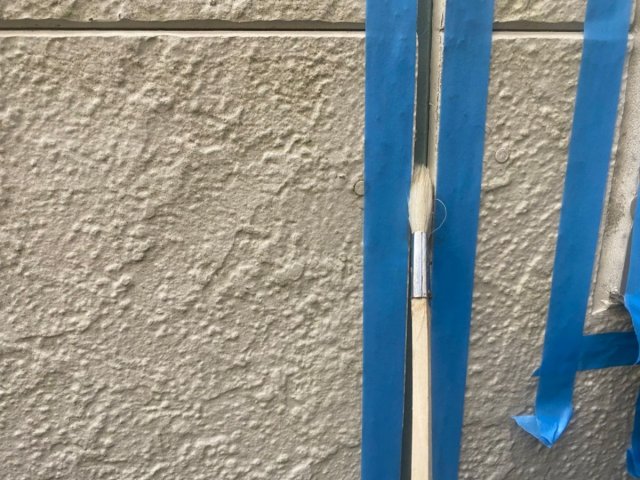 さいたま市 屋根外壁塗装工事 コーキングプライマー塗布 お客様の声 ミヤケン