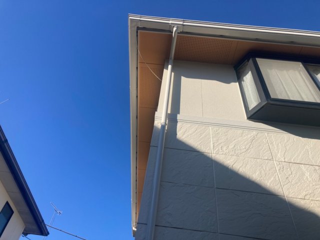 さいたま市 屋根外壁塗装工事 雨樋 1年点検 ミヤケン