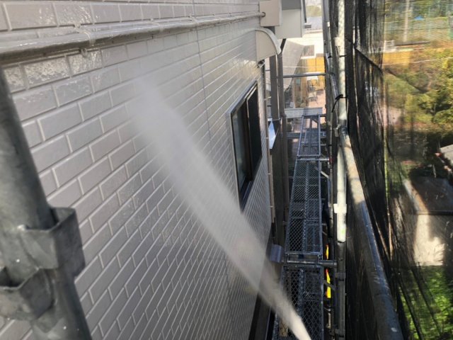 川越市 屋根外壁塗装工事 アパート 外壁高圧洗浄 お客様の声 ミヤケン