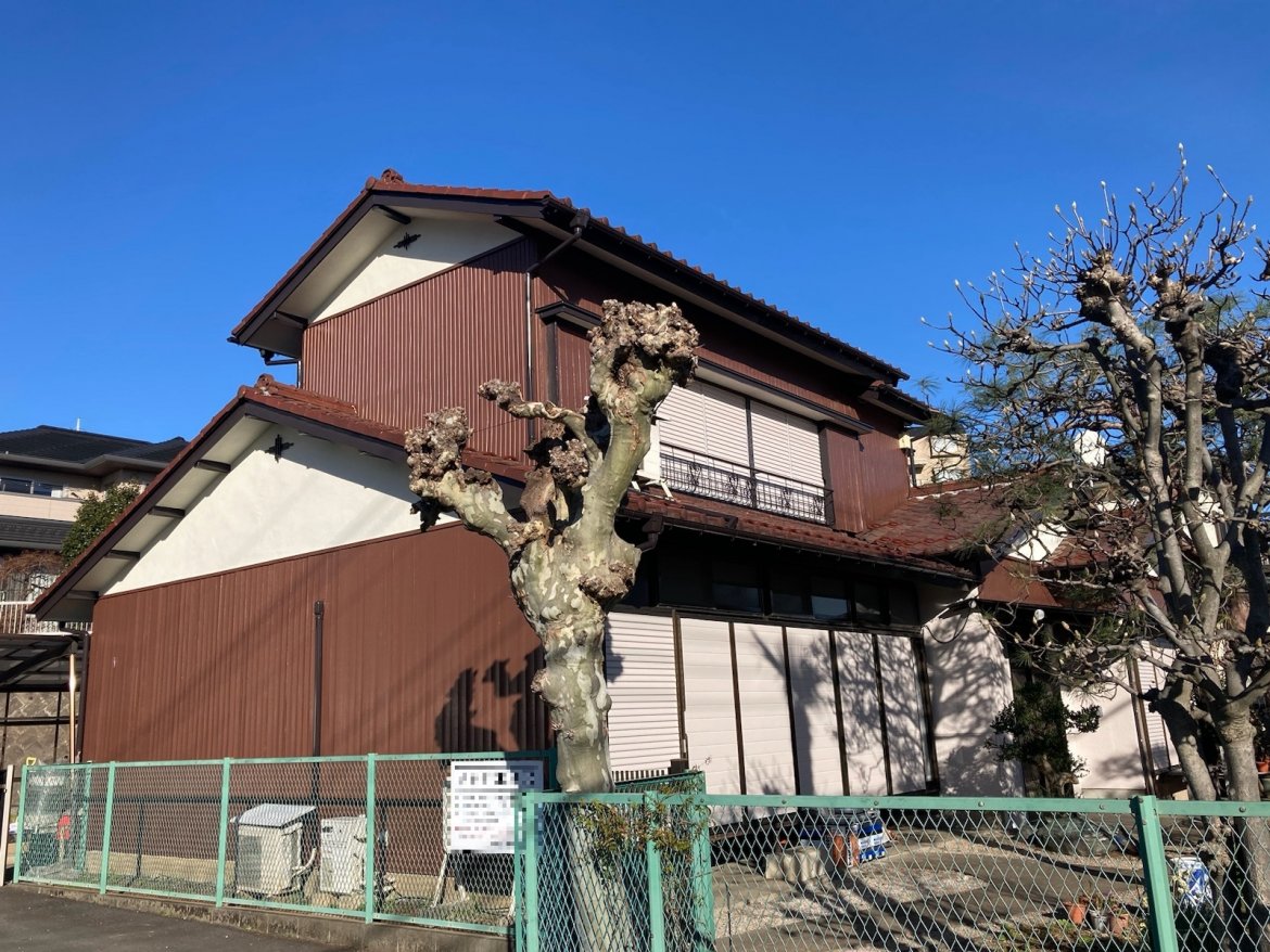 さいたま市南区 外壁塗装工事 施工後全体写真 お客様の声ミヤケン