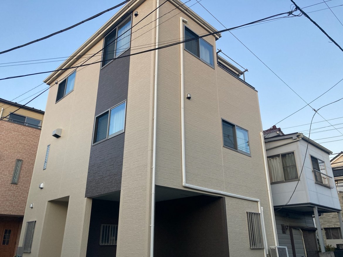 さいたま市 屋根外壁塗装工事 施工後全体写真 お客様の声 ミヤケン