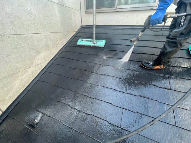 さいたま市 屋根外壁塗装工事 屋根高圧洗浄 お客様の声 ミヤケン