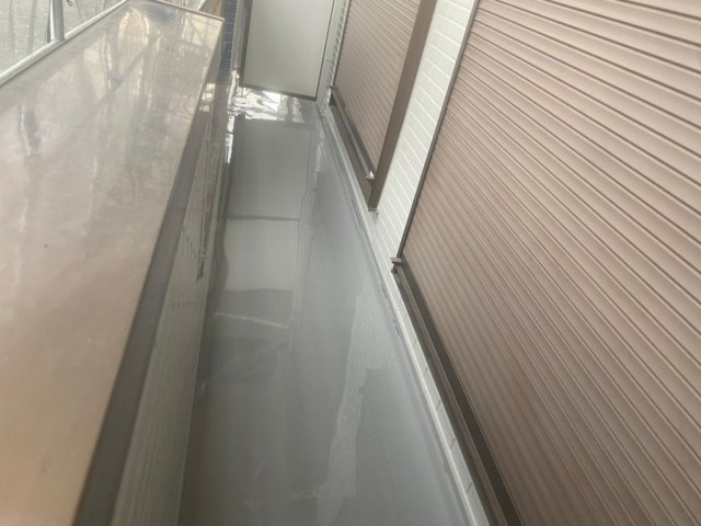 川越市 屋根外壁塗装工事 アパート ベランダ防水 お客様の声 ミヤケン