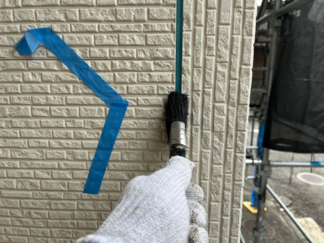 さいたま市 屋根外壁塗装工事 コーキングプライマー塗布 お客様の声 ミヤケン