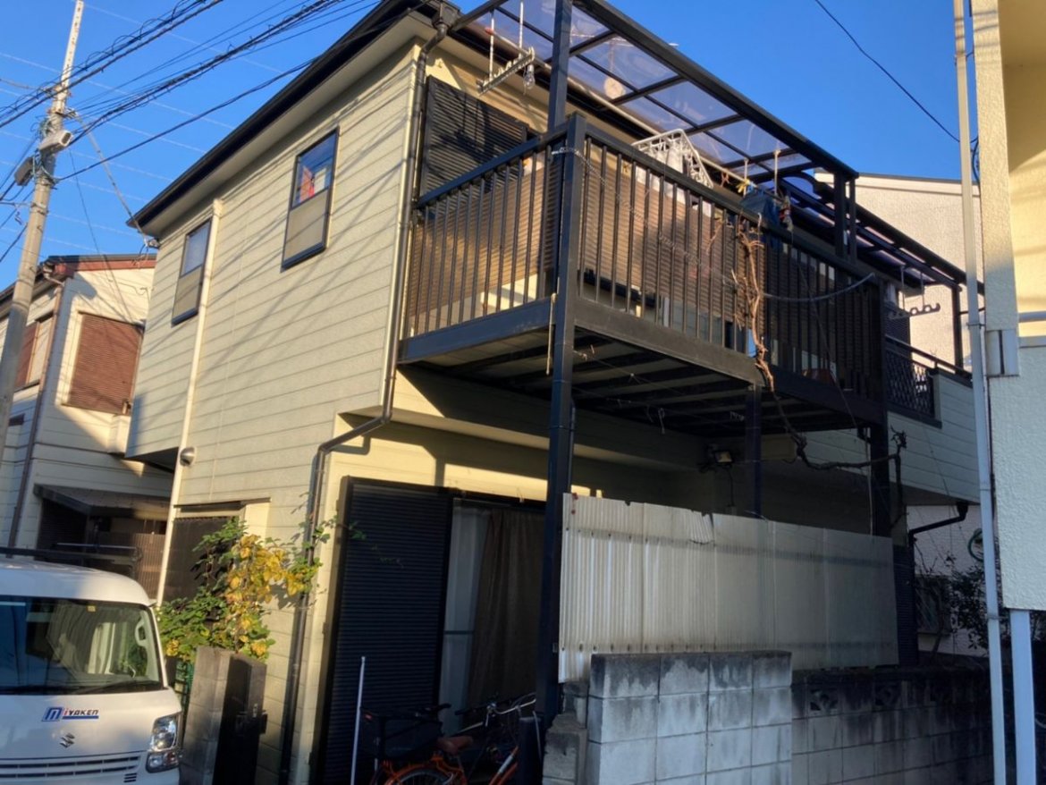 さいたま市浦和区 屋根外壁塗装工事 施工前写真 お客様の声 ミヤケン