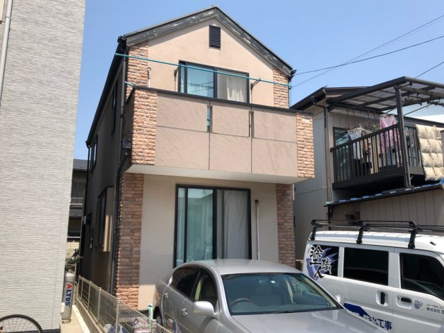 さいたま市浦和区 屋根外壁塗装工事 施工事例 ミヤケン
