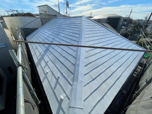 さいたま市浦和区 屋根外壁塗装工事 スレート屋根 施工後 お客様の声 ミヤケン