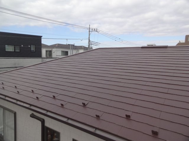 さいたま市南区 屋根外壁塗装工事 スレート屋根 1年点検 ミヤケン