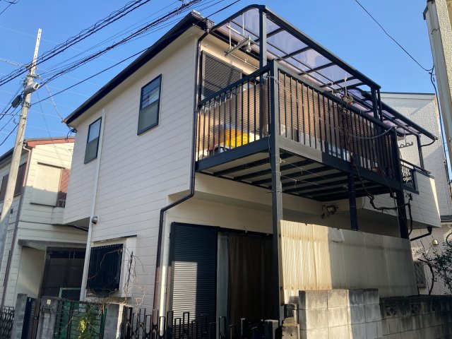 さいたま市浦和区 屋根外壁塗装工事 施工事例 ミヤケン
