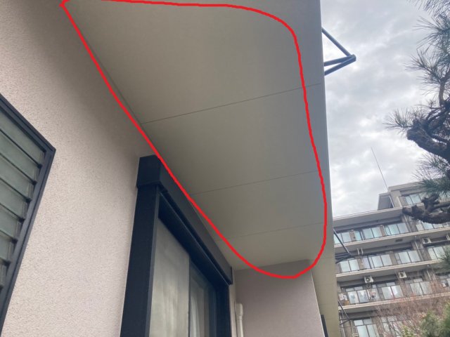 さいたま市中央区 屋根外壁塗装工事 軒裏天井の点検 ミヤケン