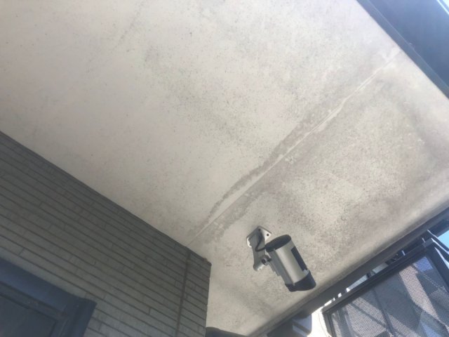 さいたま市南区 屋根外壁塗装工事 軒裏天井施工前 お客様の声 ミヤケン