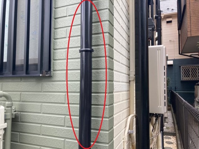 さいたま市南区 屋根外壁塗装工事 雨樋の点検 1年点検 ミヤケン